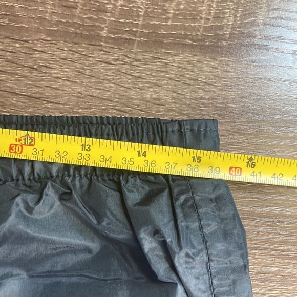 Vintage InSport Womens GoreTex Small Windbreaker Pants 80’s Black Pink & Green - Picture 6 of 16